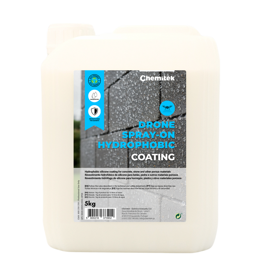 Drone Spray-On Hydrophobic Coating